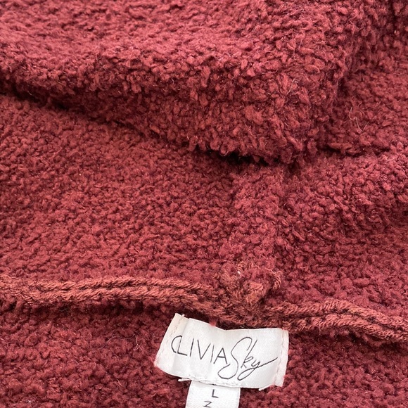 NWT Olivia Sky Sweater Hoody - Picture 2 of 3